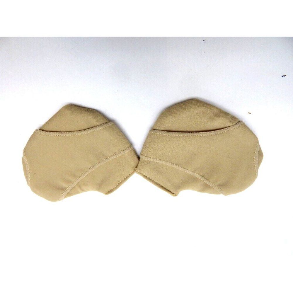 OptiTurn LP Women’s Ball of Foot, Metatarsal cloth-covered gel pads.